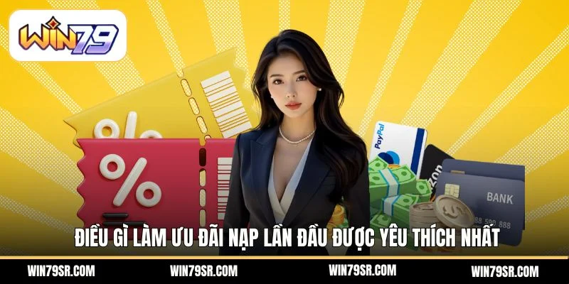 Điều gì làm ưu đãi nạp lần đầu được yêu thích nhất